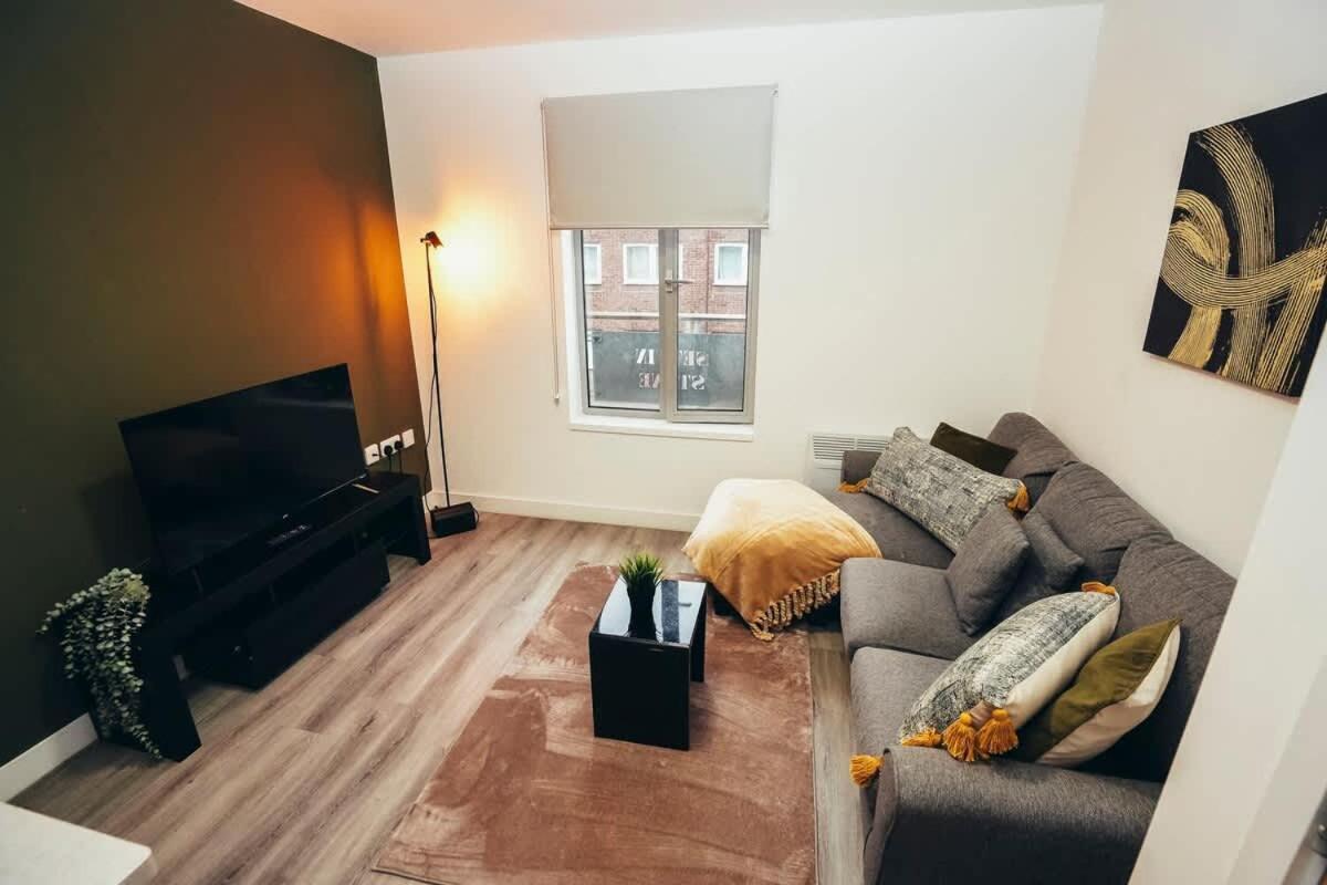 1Br City Centre Apt, Self Check In, Wifi, By Derbnb Sheffield Esterno foto
