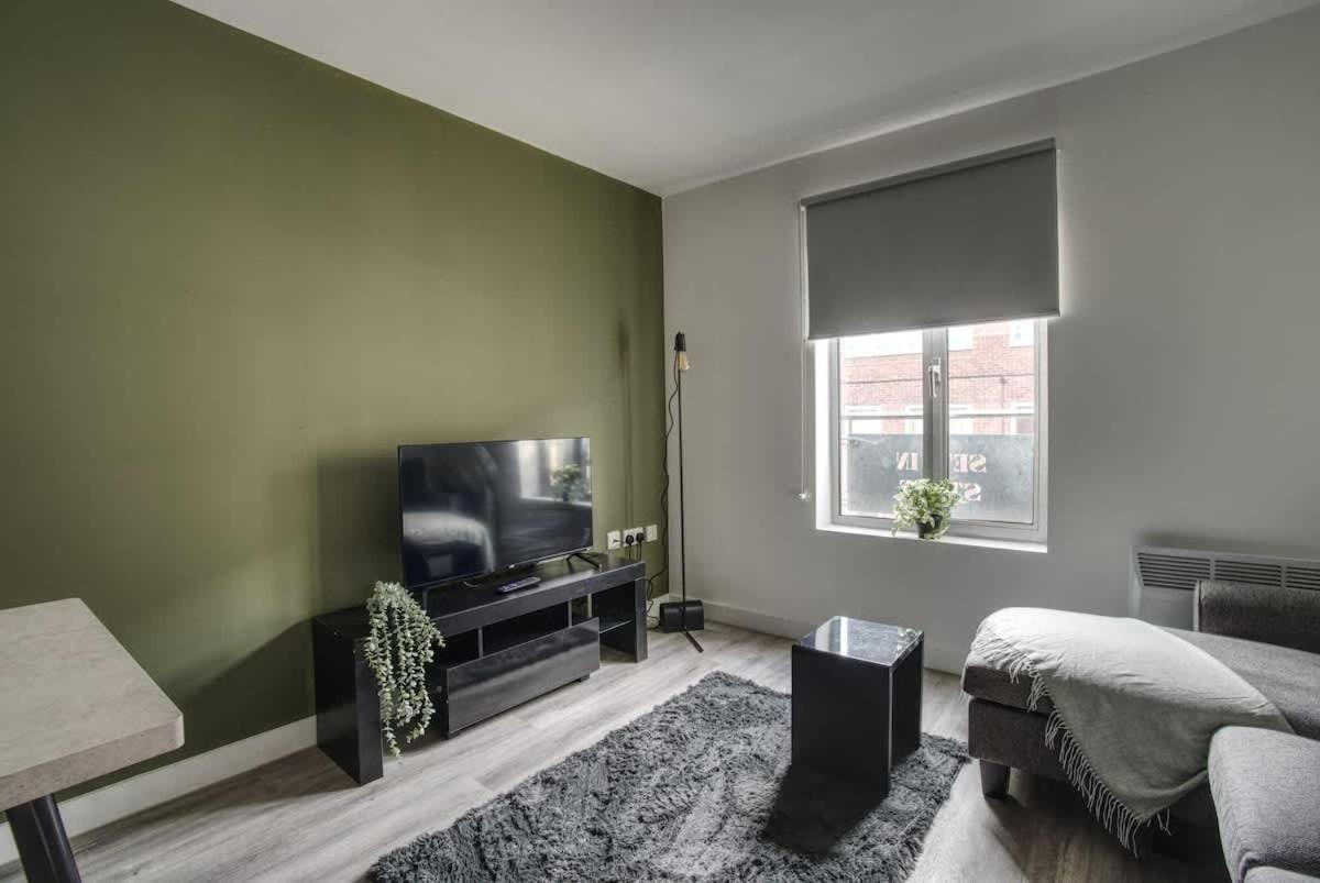 1Br City Centre Apt, Self Check In, Wifi, By Derbnb Sheffield Esterno foto